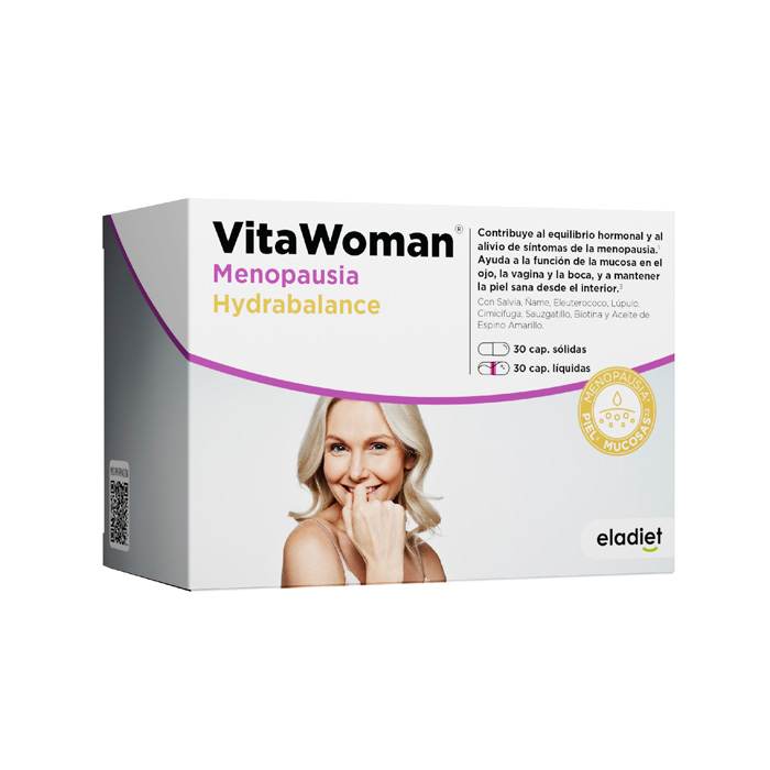 Eladiet Vitawoman Menopausia Hydrabalance 60 Cápsulas