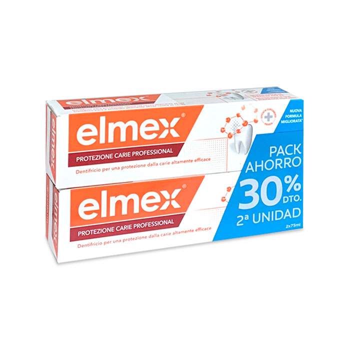 Elmex Dentífrico Protección Caries Professional Duplo 75ml + 75ml