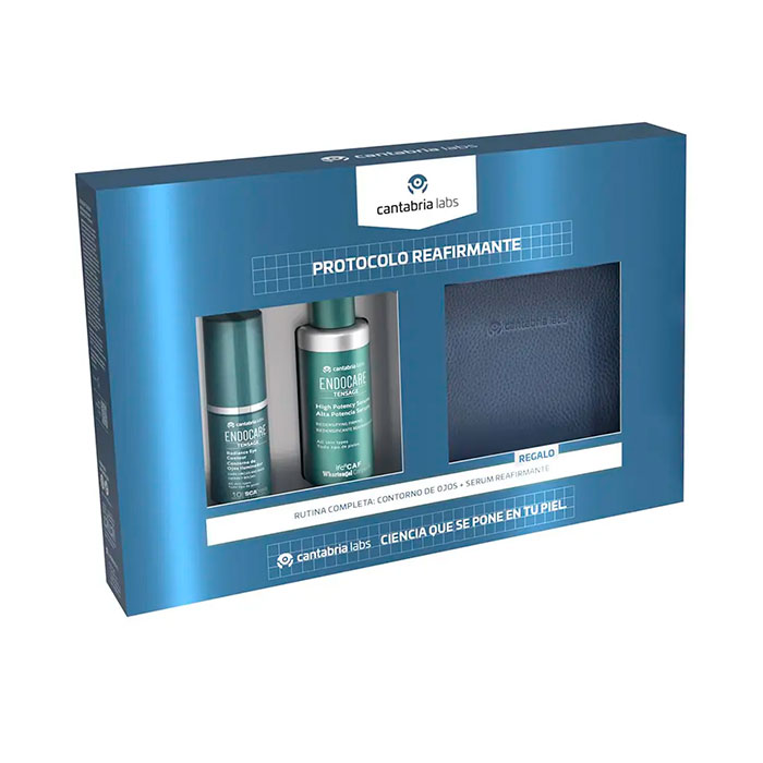 Endocare Protocolo Reafirmante Tensage Alta Potencia Serúm 30ml + Tensage Contorno de Ojos Iluminador 30ml + Regalo Neceser