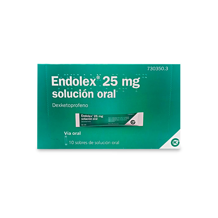 Endolex 25mg Solucion Oral 10 Sobres