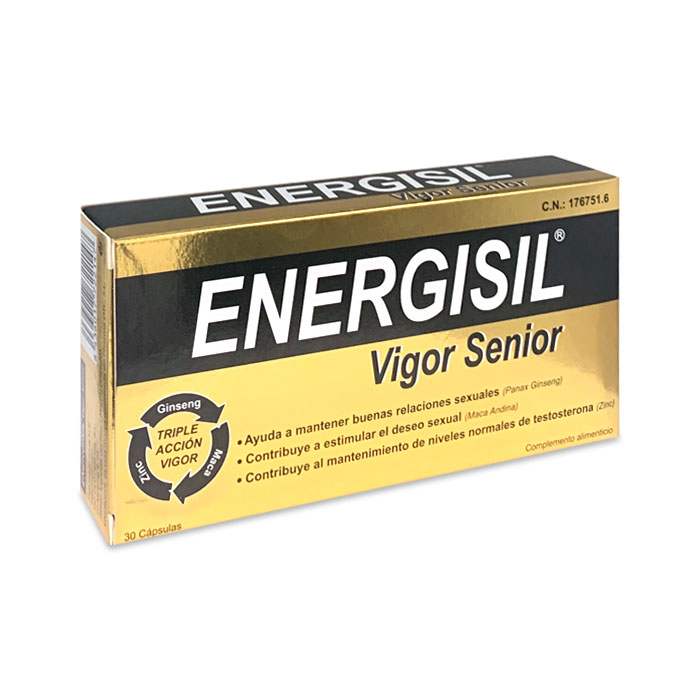 Energisil Maca Efecto Vigor 30 Cápsulas