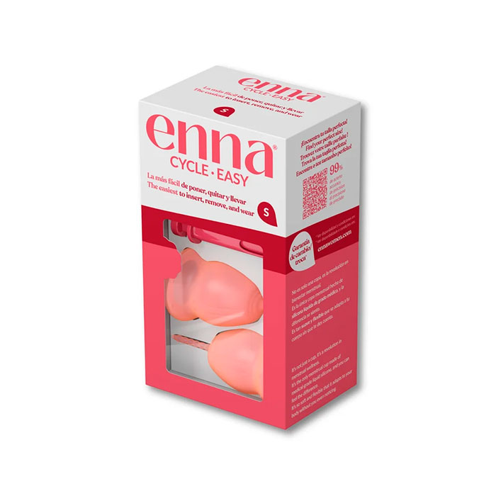 Enna Cycle Easy Cup Copa Menstrual con Aplicador Talla S