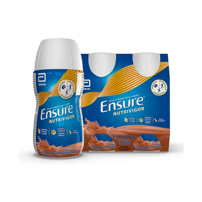 Ensure Nutrivigor 4 Batidos 220 ml Chocolate