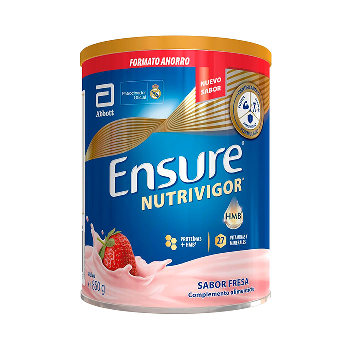 Ensure Nutrivigor Fresa 850g