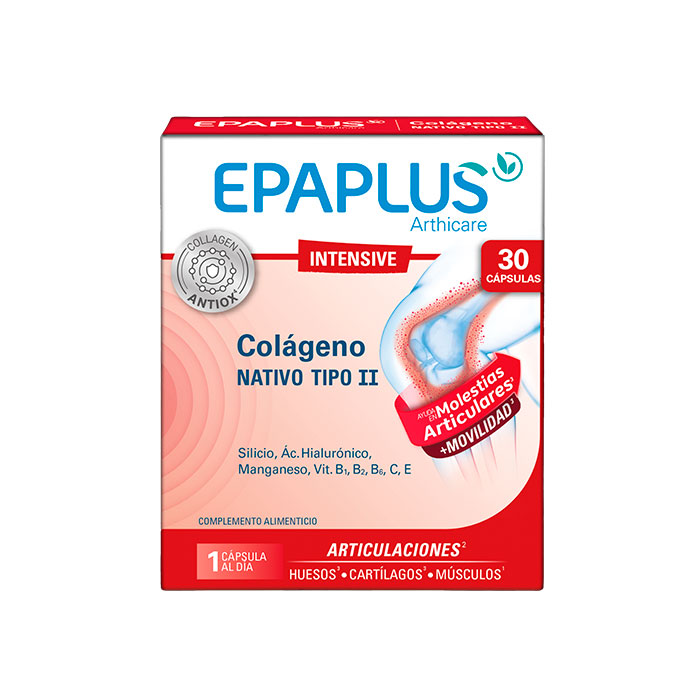 Epaplus Arthicare Intensive Nativo Tipo Ii 30 Comprimidos