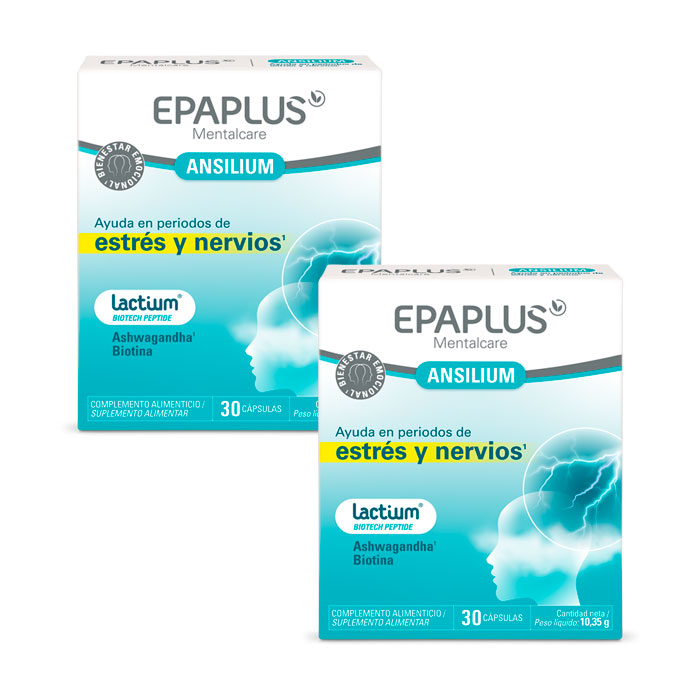 Epaplus Mentalcare Ansilium Duplo 2x30 Cápsulas