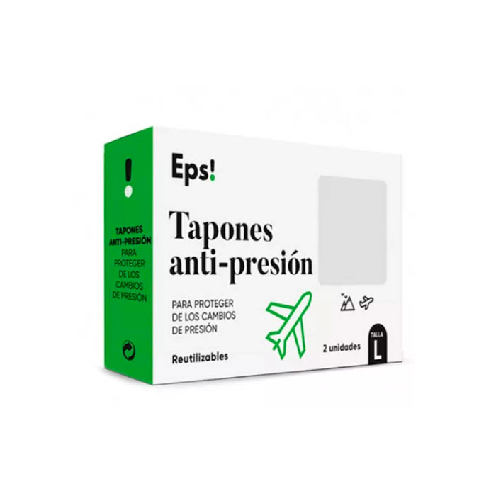 Eps Tapones Anti-presión Talla l 2 Unidades