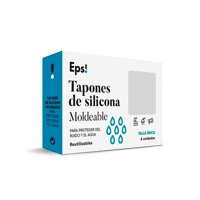 Eps Tapones de Silicona Moldeable 6 Unidades