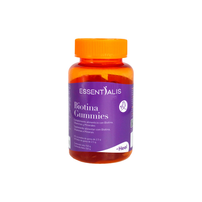 Essentialis Biotina Gummies 60 Caramelos de Goma