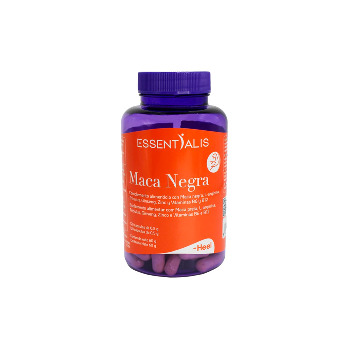 Essentialis Maca Negra 120 Cápsulas