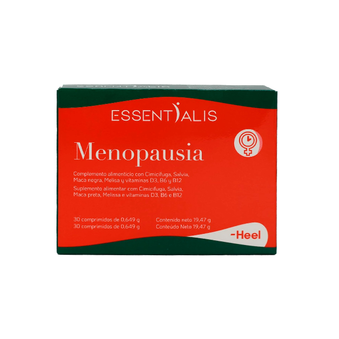 Essentialis Menopausia 30 Comprimidos