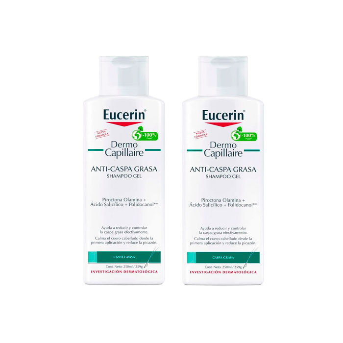 Eucerin Dermocapillaire Champú Anti-caspa Duplo 250ml + 250ml
