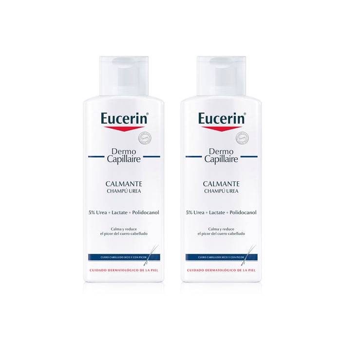 Eucerin Dermocapillaire Champú Urea Duplo 250ml + 250ml