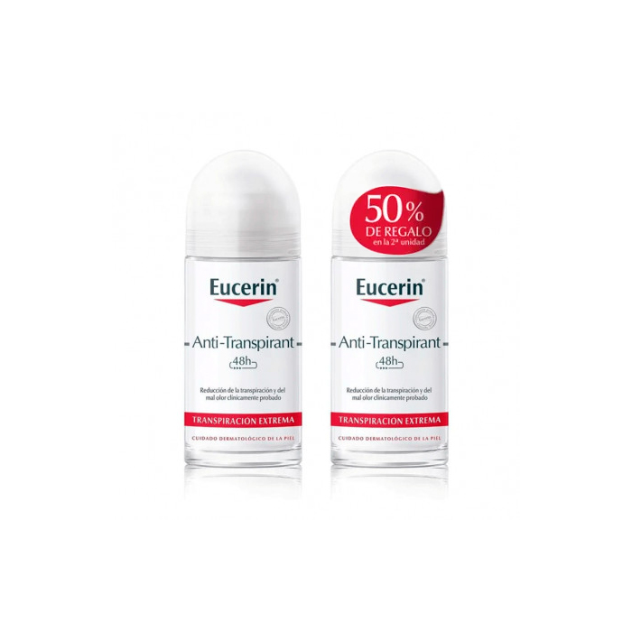 Eucerin Desodorante Antitranspirante Duplo Roll-on