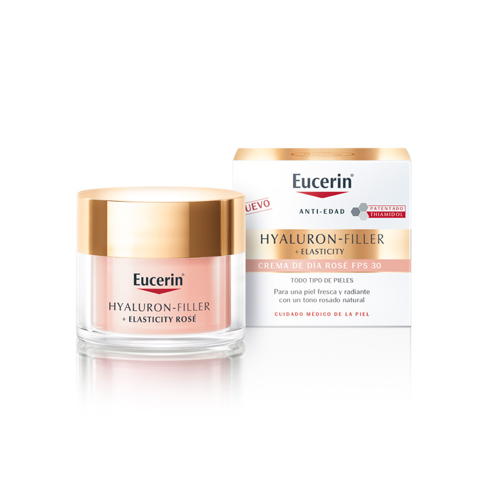 Eucerin Hyaluron-filler + Elasticity Día Rosé Fps 30 50ml