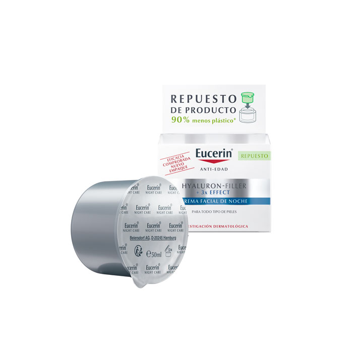 Eucerin Hyaluron Filler Repuesto Crema Noche Antiarrugas 50ml