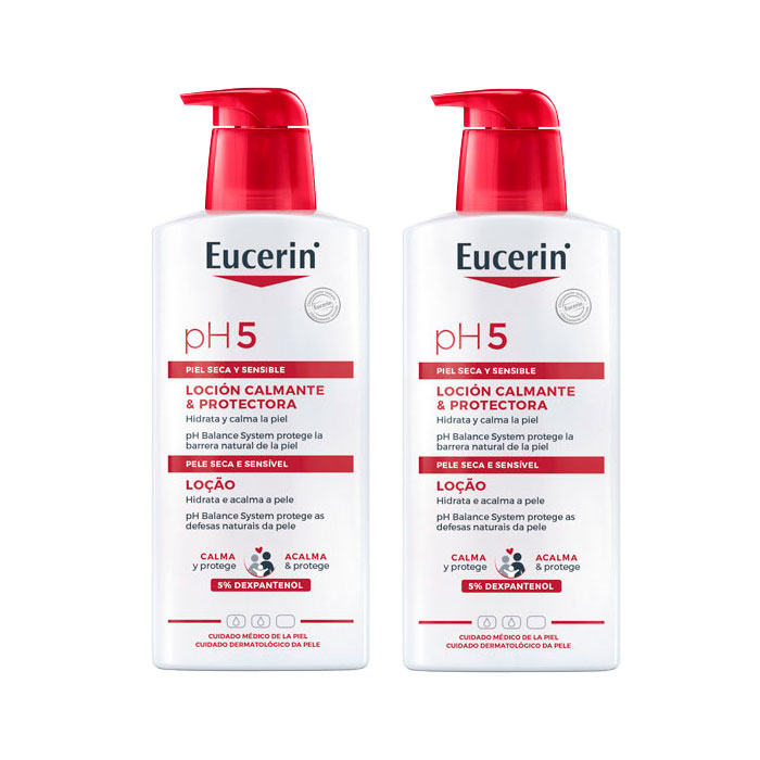 Eucerin Ph5 Loción Calmante & Protectora Duplo 400ml + 400ml