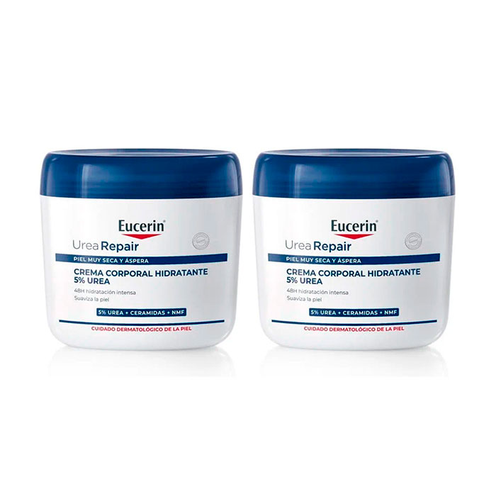 Eucerin Urea Repair Crema Corporal Hidratante 5% Urea Duplo 450ml + 450ml