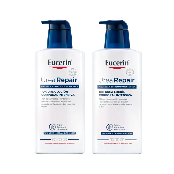Eucerin Urearepair Loción Hidratante Intensiva 10% Urea Duplo 400ml + 400ml