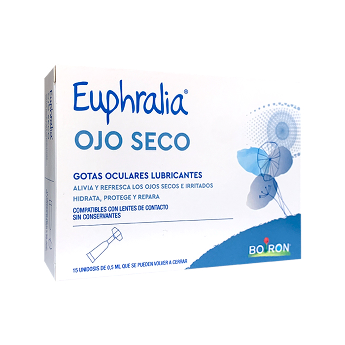 Euphralia Ojo Seco Gotas Oculares Lubricantes 15 Unidosis