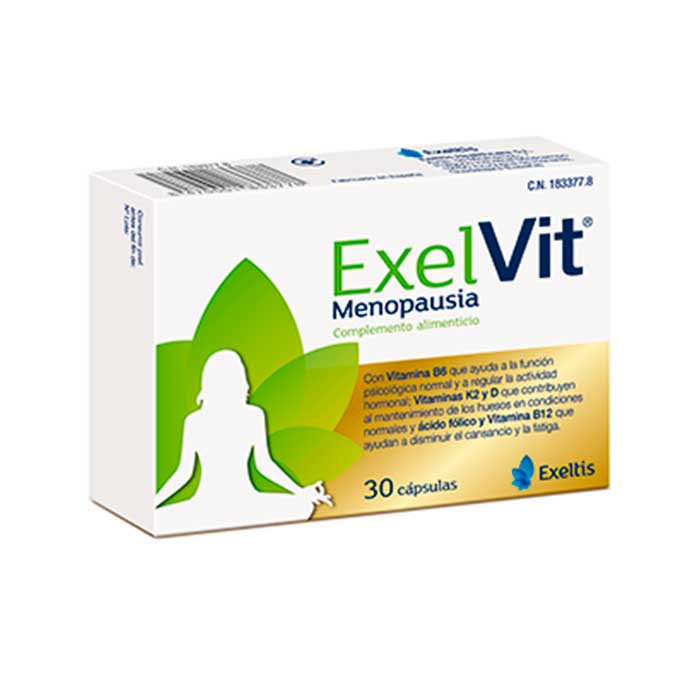Exelvit Menopausia 30 Cápsulas