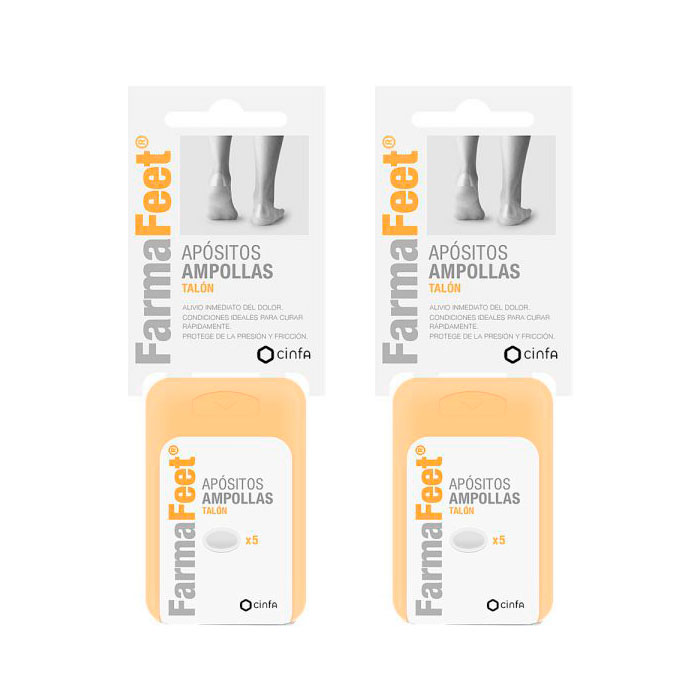 Farmafeet Apósitos Ampollas Talon Duplo 5+5 Unidades