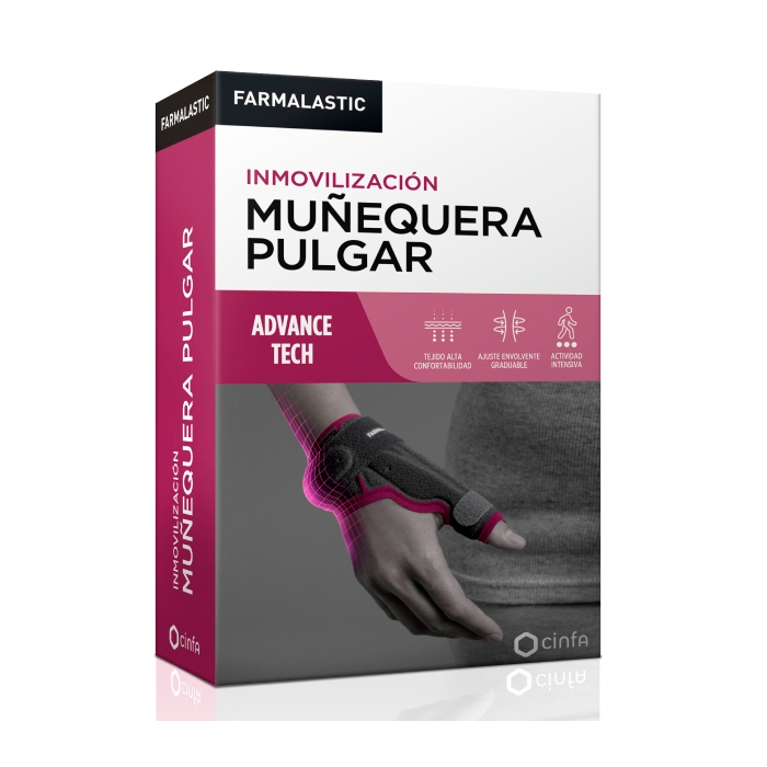 Farmalastic Advance Muñequera Inmovilizadora Pulgar T-2