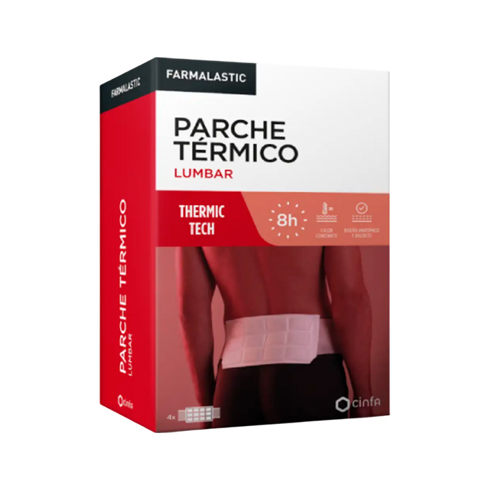 Farmalastic Parche Térmico Lumbar 4uds