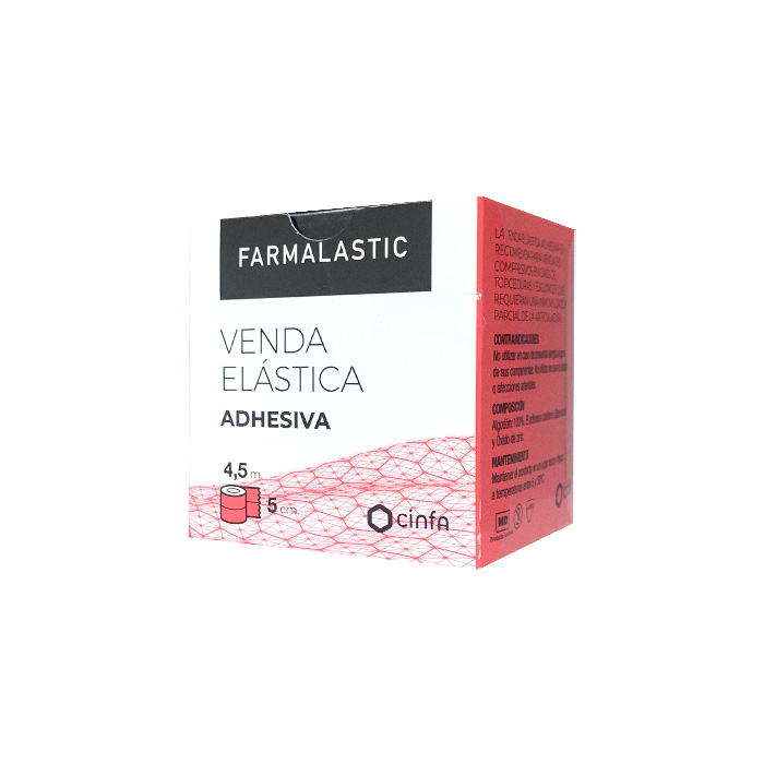Farmalastic Venda Elástica Adhesiva 4.5m X 5cm