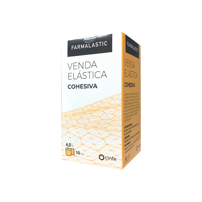 Farmalastic Venda Elástica Cohesiva Beige 4.5m X 10cm