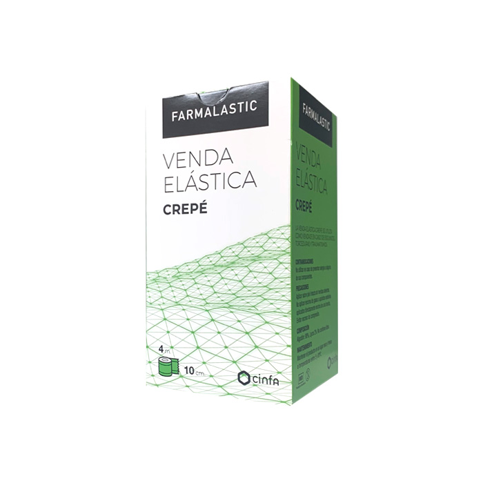 Farmalastic Venda Elástica Crepé 4m X 10cm