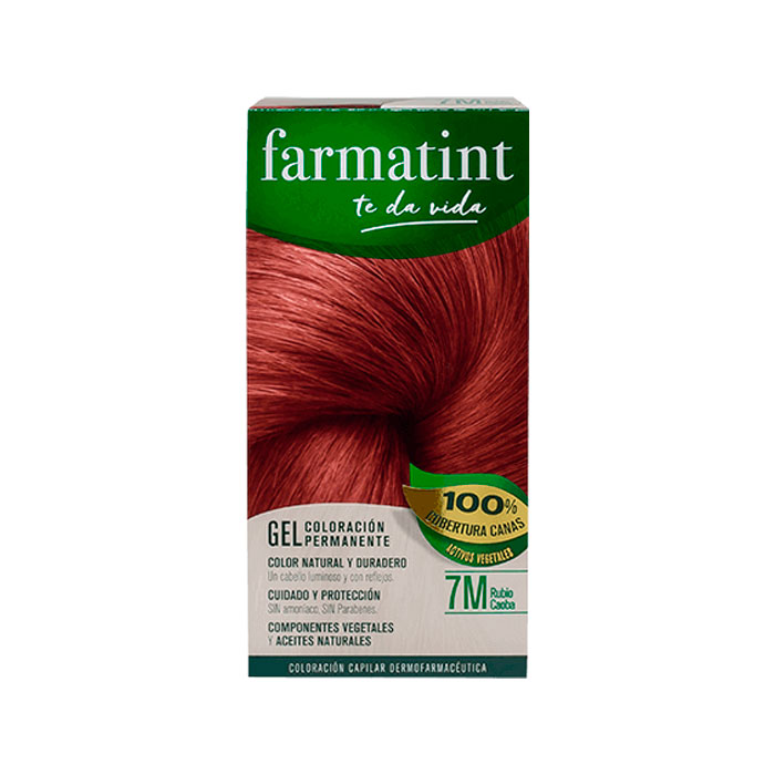 Farmatint 7m Gel Rubio Caoba 135 ml