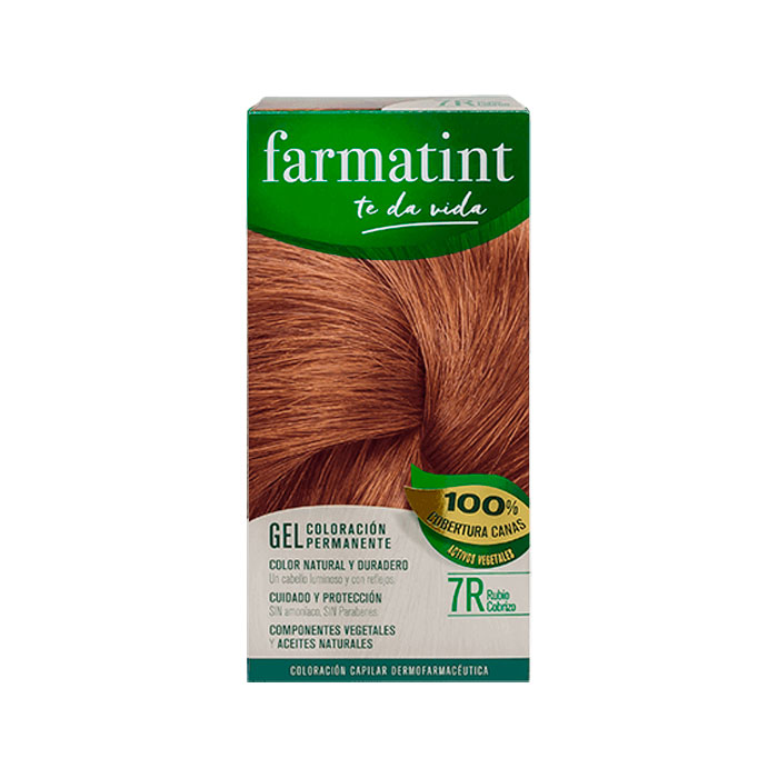 Farmatint 7r Gel Rubio Cobrizo 135 ml