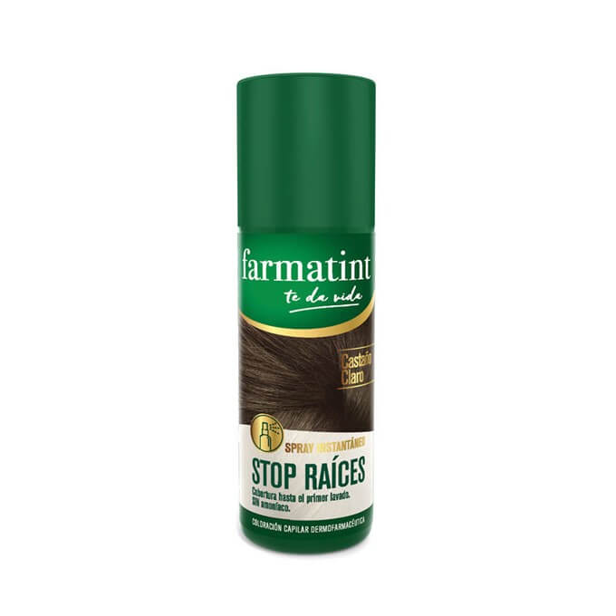 Farmatint Spray Stop Raíces Castaño Claro 75 ml