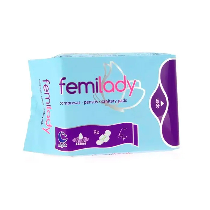 Femilady Compresas Noche 8 Uds
