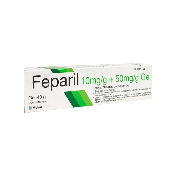Feparil 10mg/g + 50mg/g Gel 40g