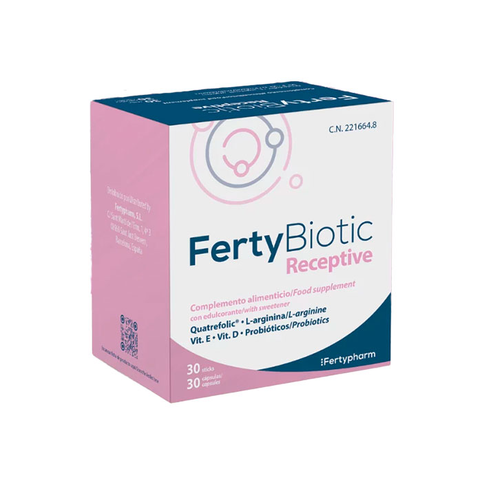 Fertybiotic Receptive 30 Sticks + 30 Cápsulas