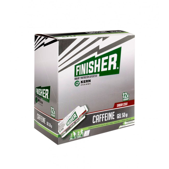 Finisher Caffeine Gel 50g 12 Unidades