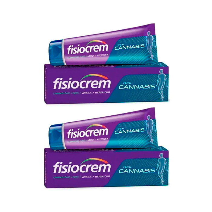 Fisiocrem Crema Cannabis Duplo 60ml + 60ml