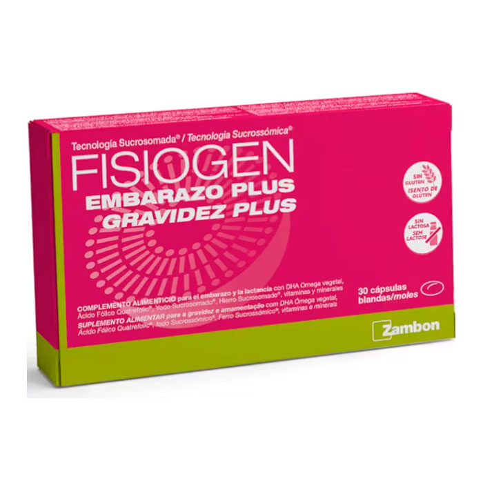 Fisiogen Embarazo Plus 30 Cápsulas