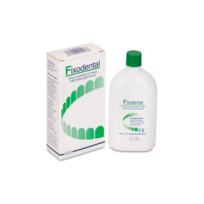 Fixodental Polvo Adhesivo Para Prótesis Dentales 50g