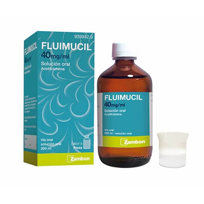 Fluimucil Jarabe 40mg/ml 200 ml