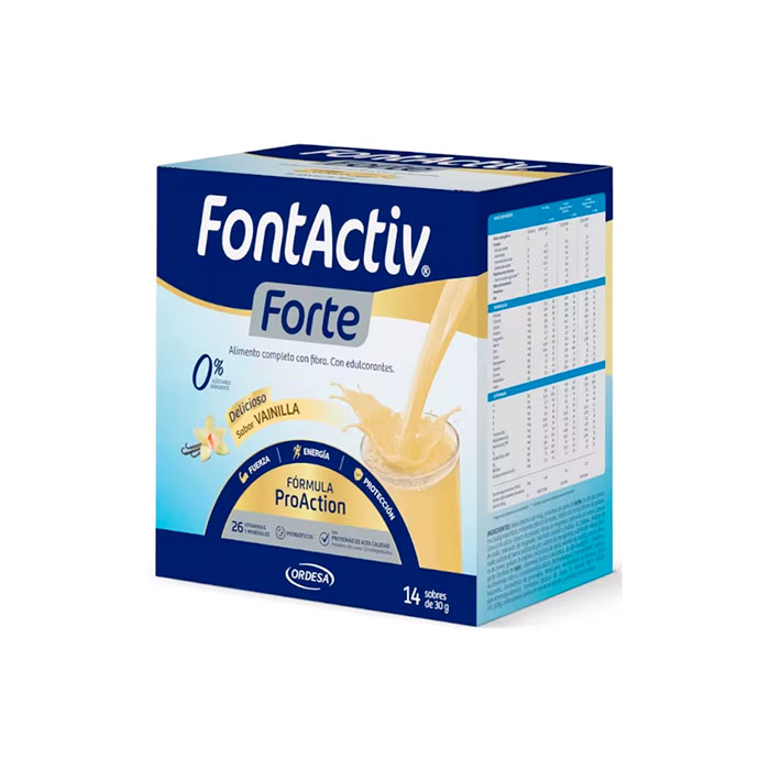 Fontactiv Forte Vainilla 14 Sobres