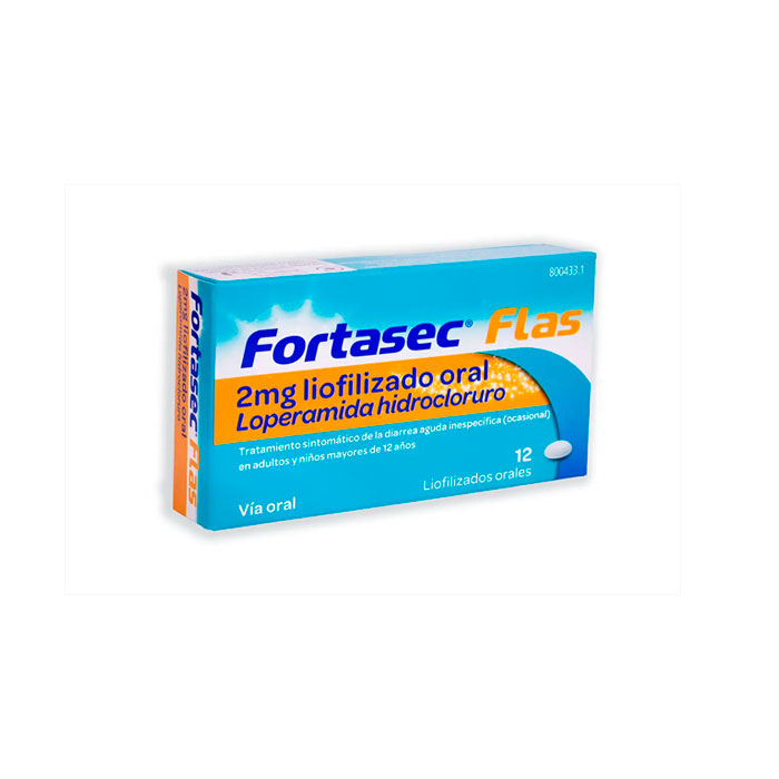 Fortasec Flas 2 mg 12 Comprimidos