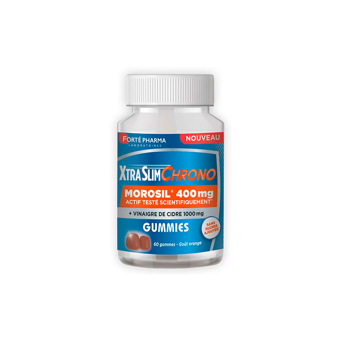 Forté Pharma Xtraslim Chrono Morosil 400mg Gummies 60 Caramelos de Goma