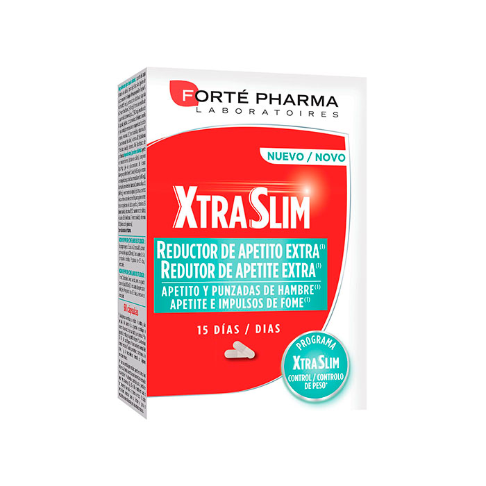 Forté Pharma Xtraslim Reductor de Apetito Extra 60 Cápsulas