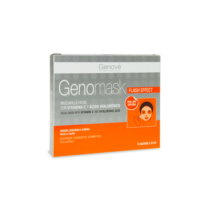 Genomask Mascarilla Facial 6 Monodosis X 8ml