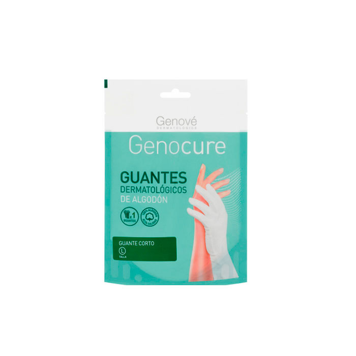 Genove Genocure Guantes Dermatologicos Algodon T-l