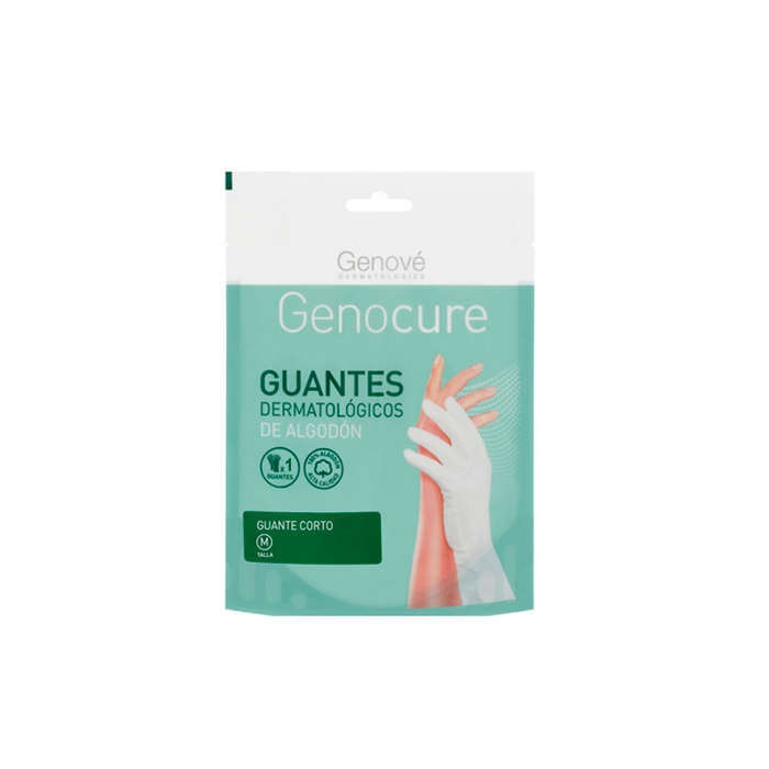 Genove Genocure Guantes Dermatologicos Algodon T-m
