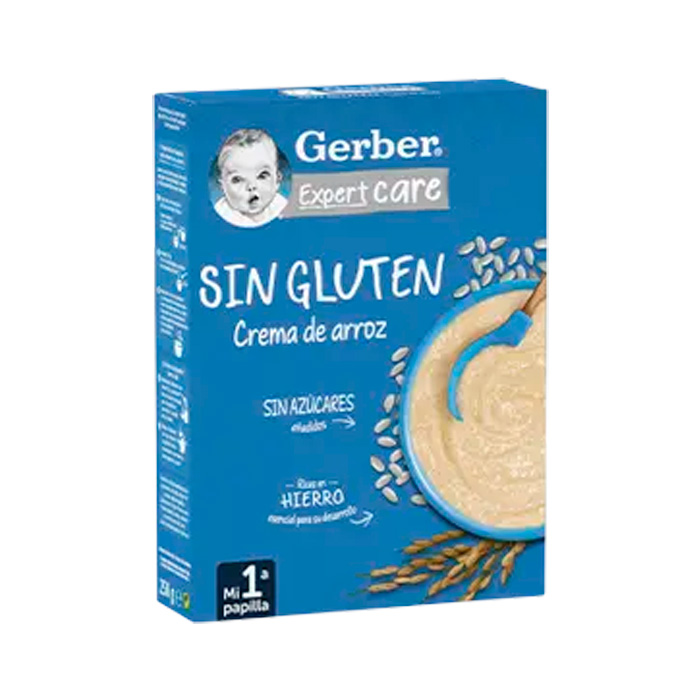 Gerber Papilla Crema de Arroz 250g